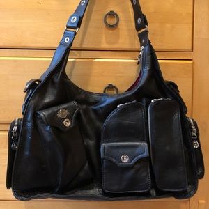 Large Leather Harley Davidson Purse